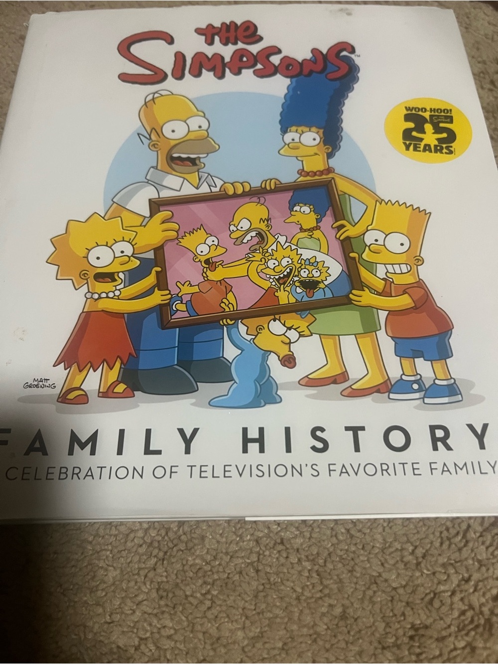 Family History Book - Yellow Cover
